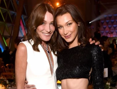 Bella Carla: Η απίστευτη ομοιότητα της Κάρλα Μπρούνι με τη Μπέλα Χαντίντ! (φωτό)